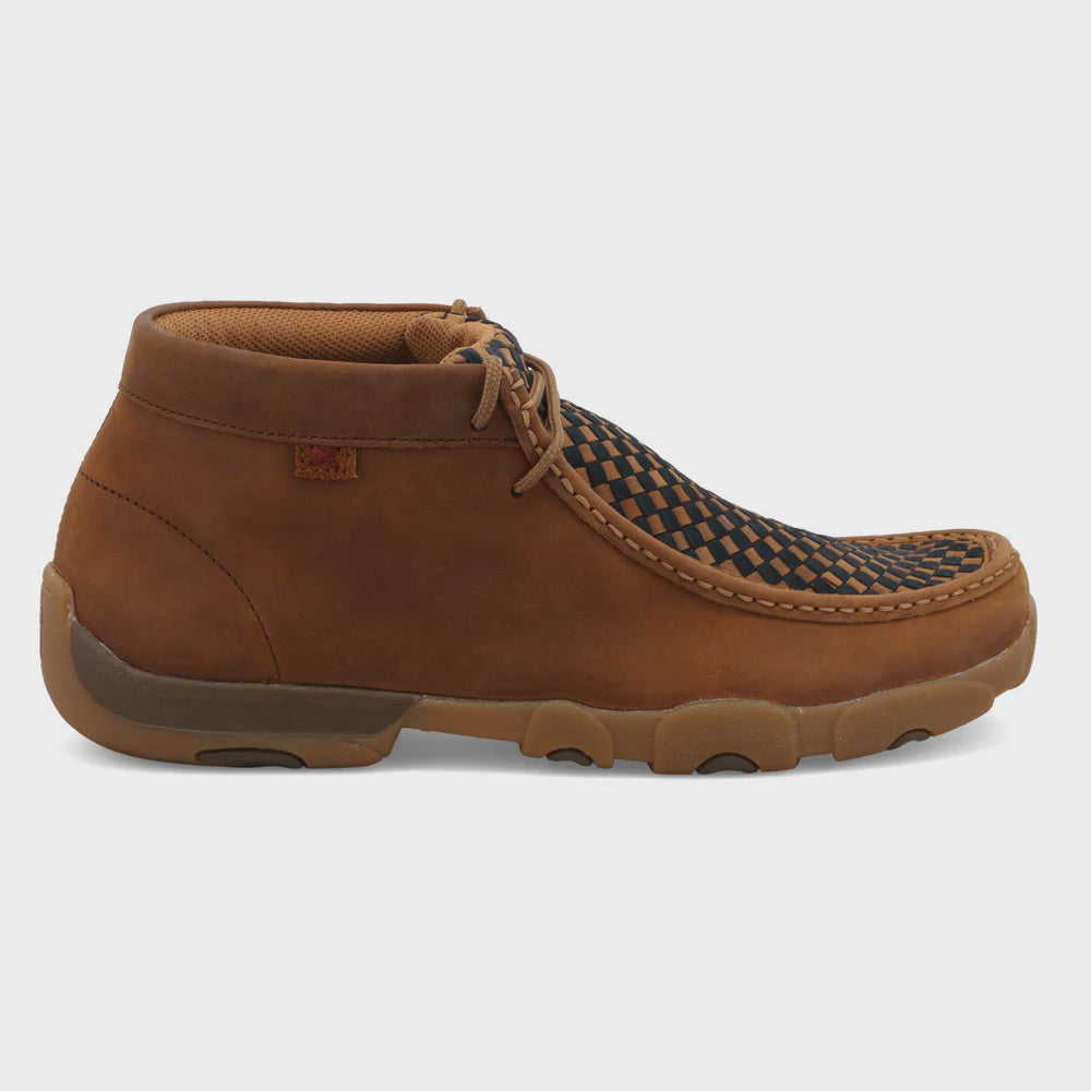 Men's Chukka Driving Moc - Oiled Saddle & Midnight
