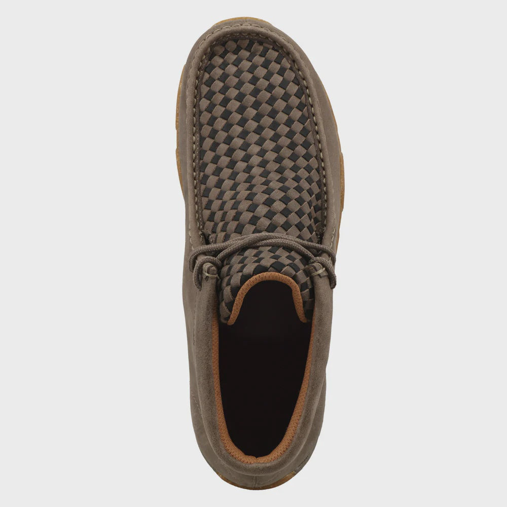 Men's Chukka Driving Moc - Taupe Grey & Black