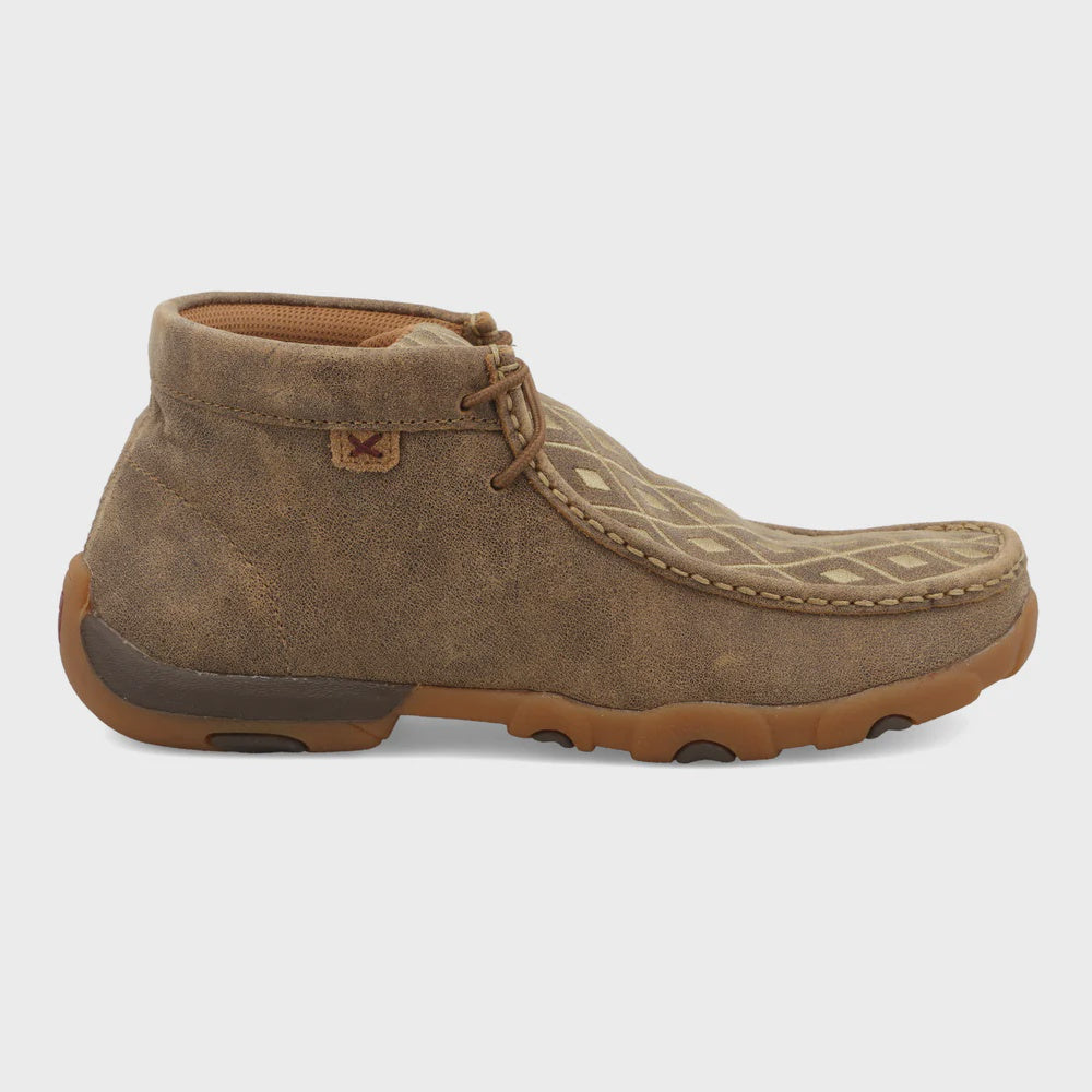 Women's Chukka Driving Moc - Bomber & Tan (WDM0073)
