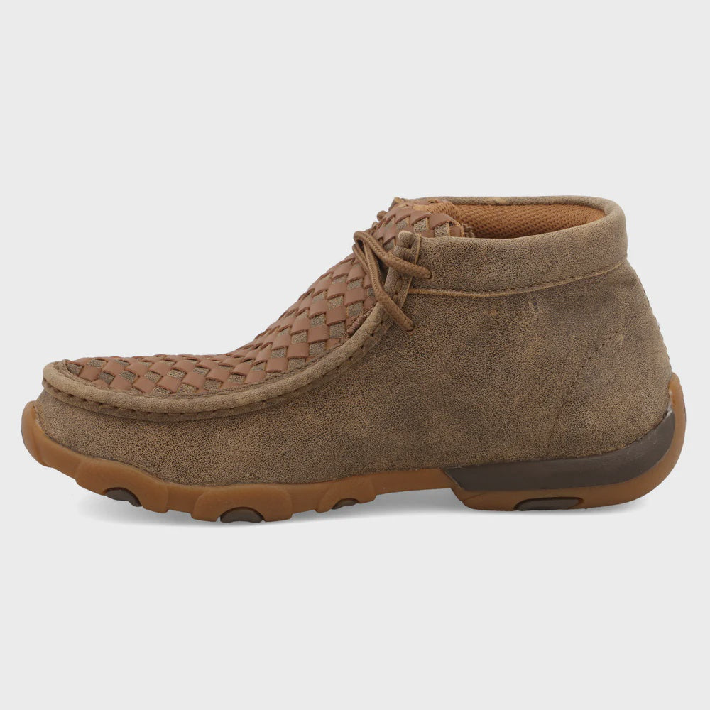 Women's Chukka Driving Moc - Bomber & Tan (WDM0034)