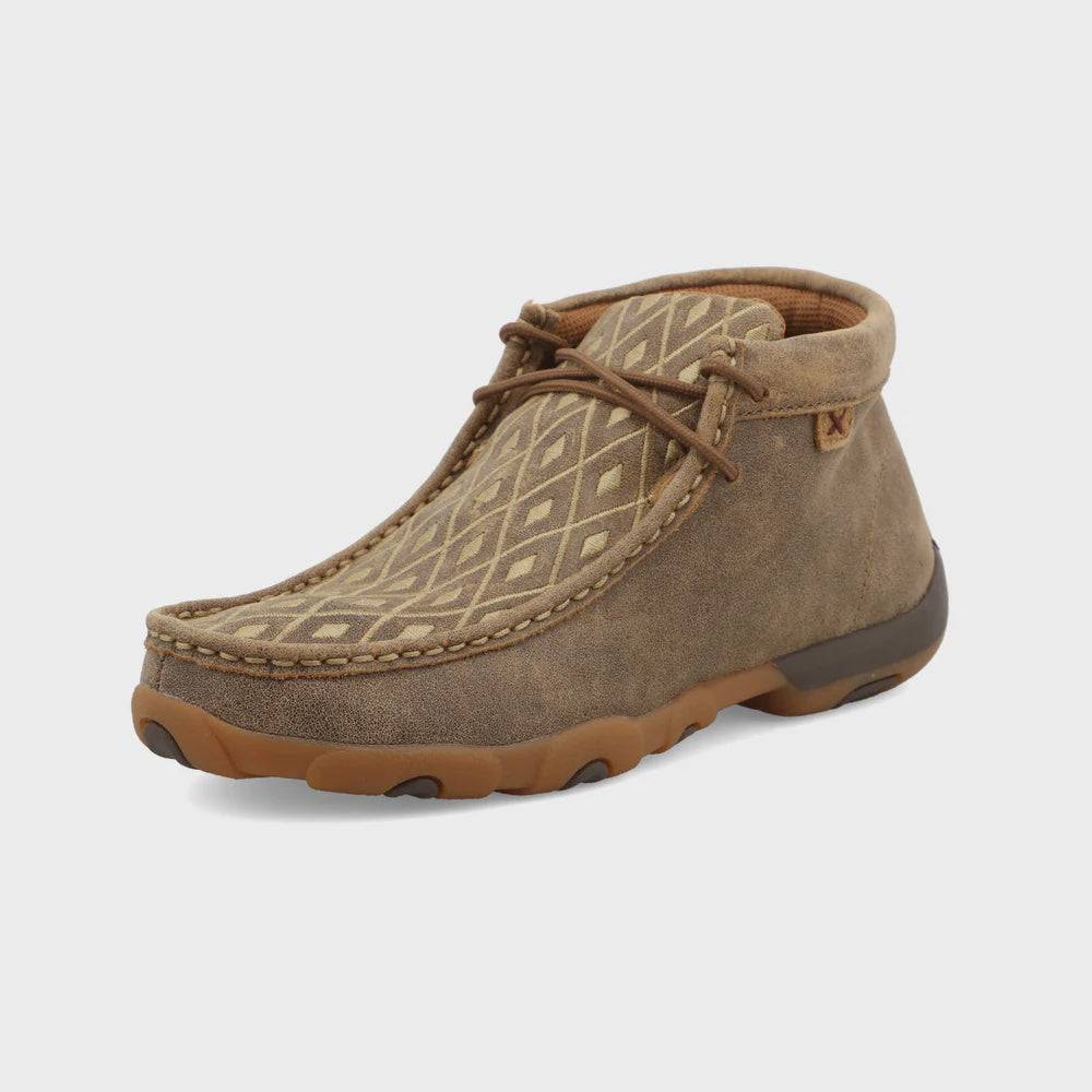 Women's Chukka Driving Moc - Bomber & Tan (WDM0073)