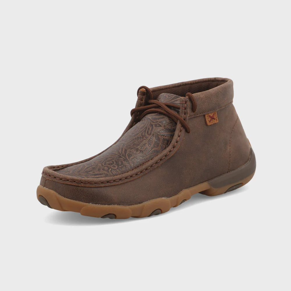 Women's Chukka Driving Moc - Brown & Brown Print