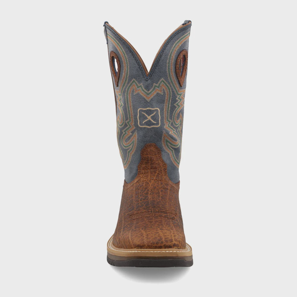 Men's 12" Horseman - Distressed Saddle & Peacock