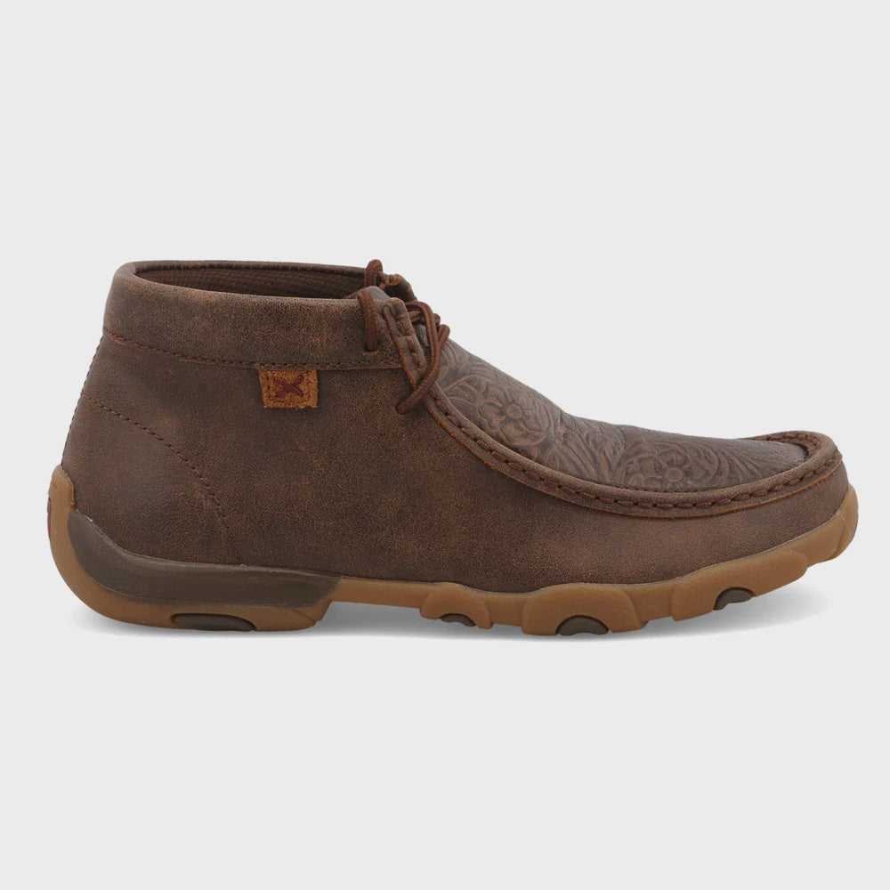 Women's Chukka Driving Moc - Brown & Brown Print