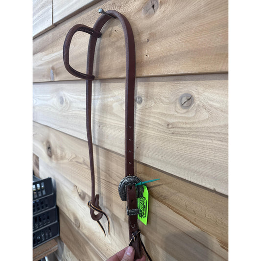 Irvine's Slip Ear Headstall W/ Fancy Buckles