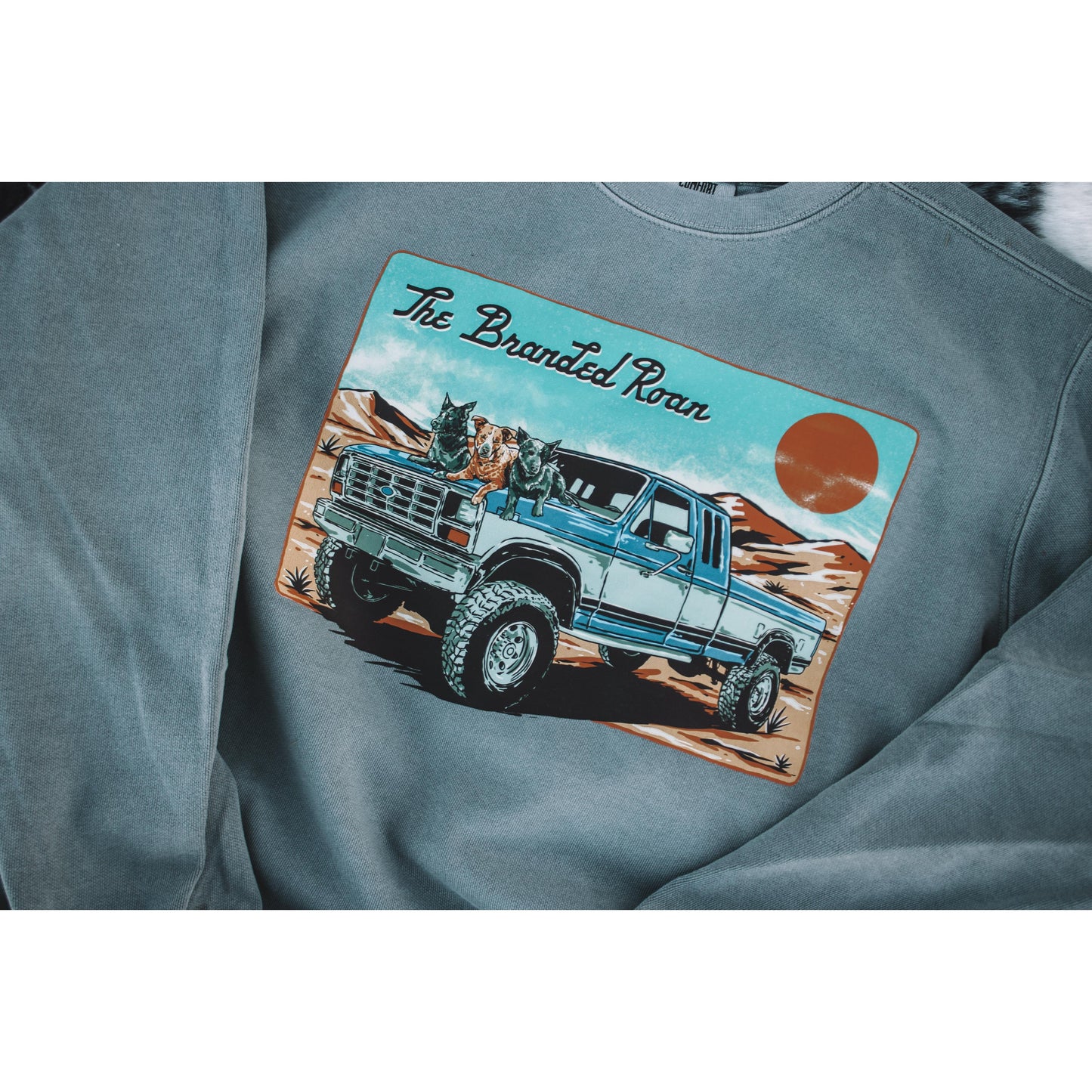 The Branded Roan - Farm Dogs Crewneck