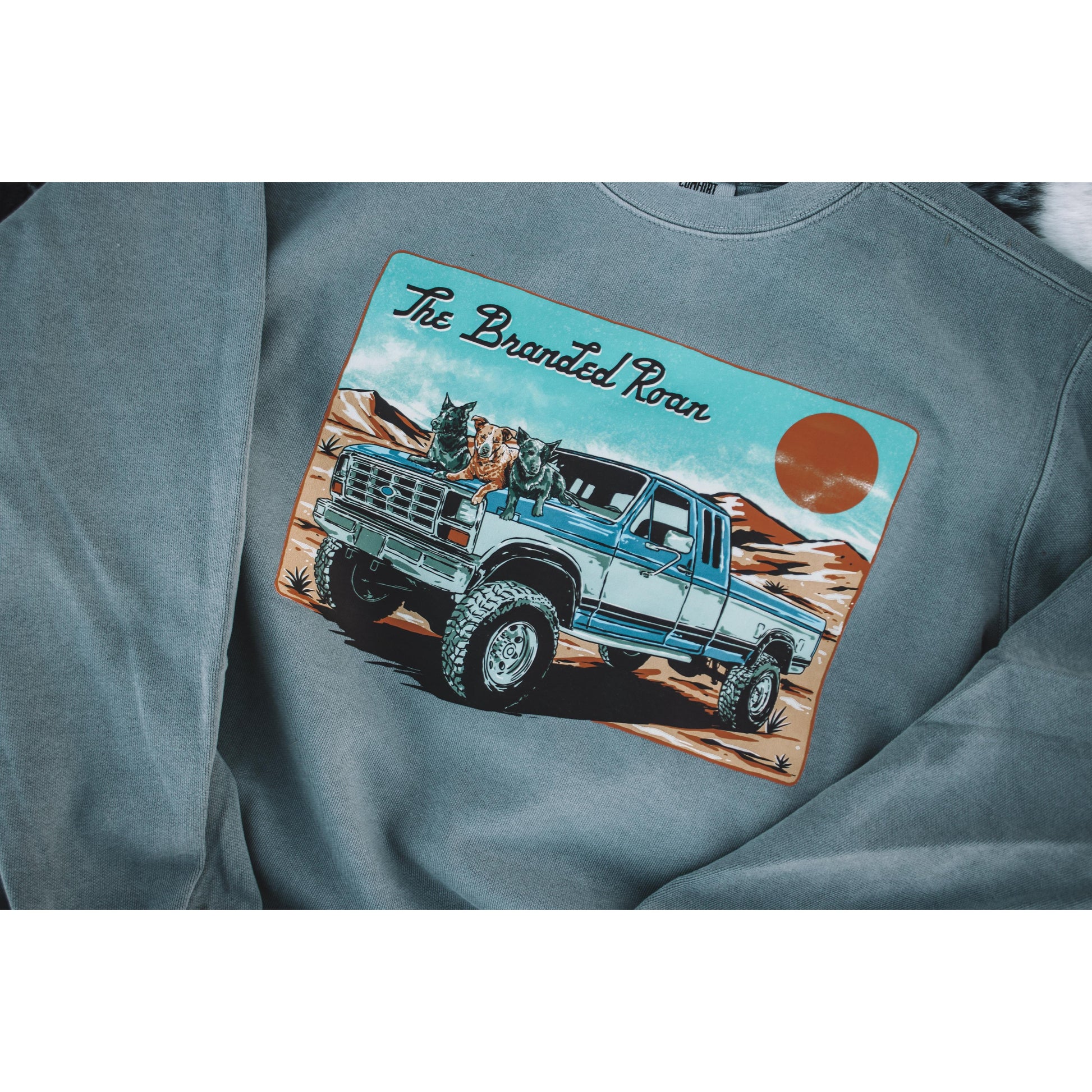 The Branded Roan - Farm Dogs Crewneck