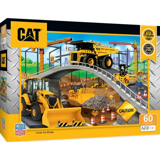 Masterpiece CAT Under the Bridge 60 Piece Kids Puzzle