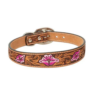 Weaver Aztec Collar 3/4" - Pink Floral