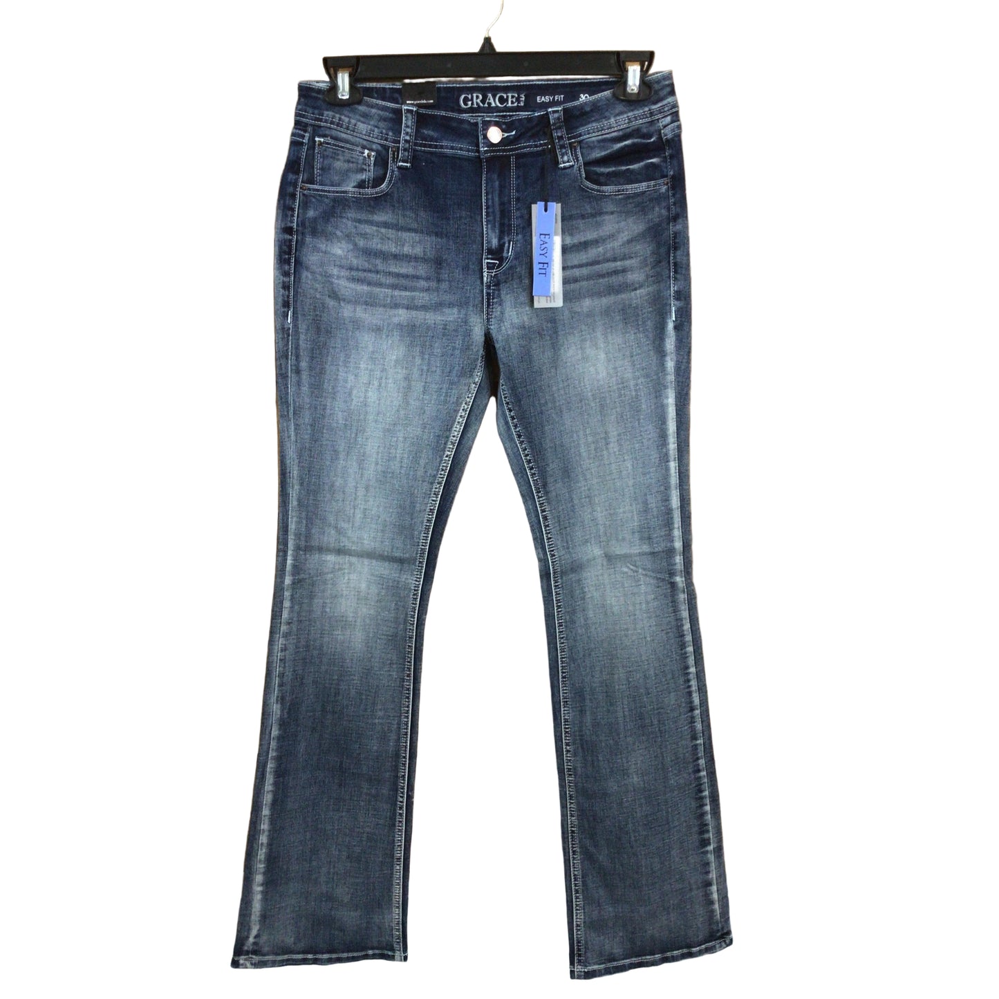 Grace in LA Women's Let's Go Detail  Western Jeans