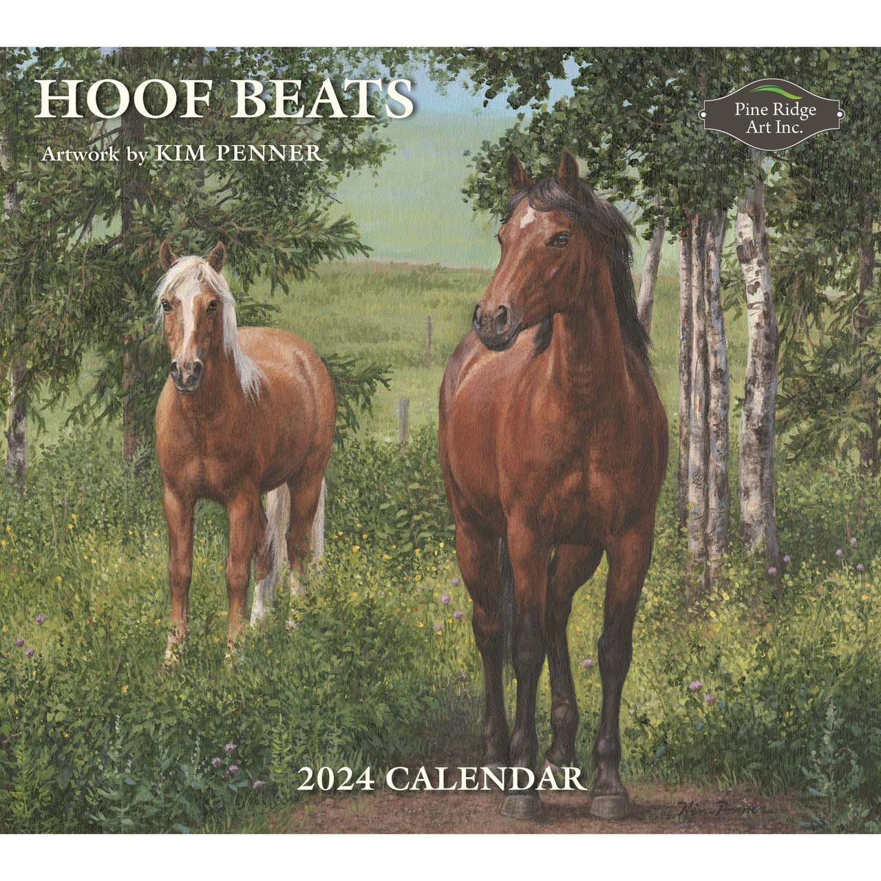 2024 Calendar - Hoof Beats
