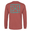 Red Dirt Hat Co. Unisex High Noon Long Sleeve Shirt - Rust Red