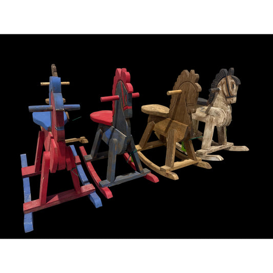 Wooden Rocking Horse-Assorted