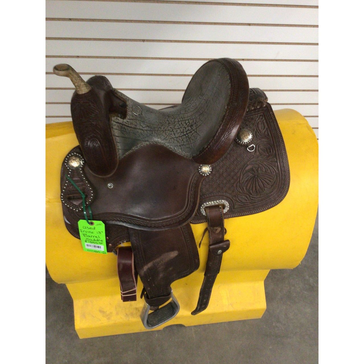 Used Irvine 13" Barrel Saddle