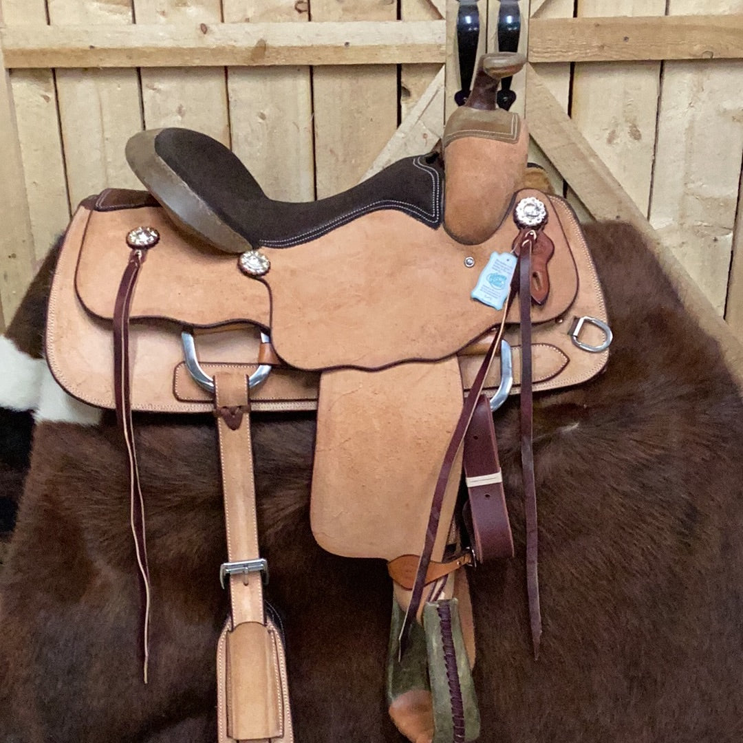 Irvine 15"  Team Roping  Saddle