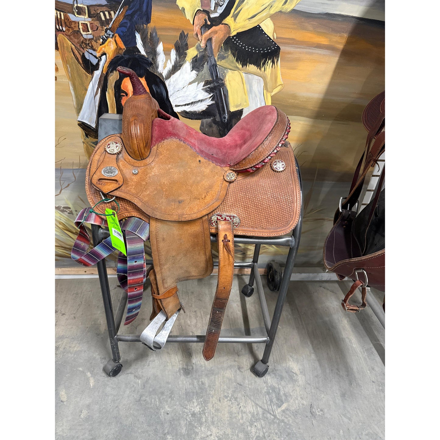 Used 14" Saddle Barn Barrel Saddle