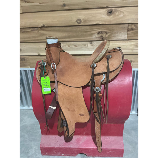 Irvine 15.5" Custom Buckaroo Saddle