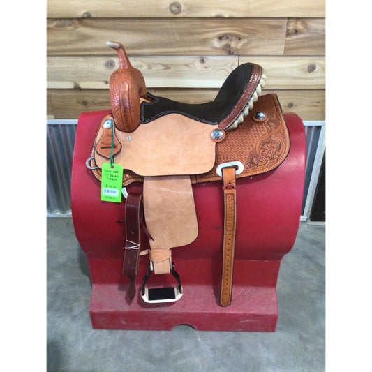 Stock Yard Barrel 15" Barrel Saddle