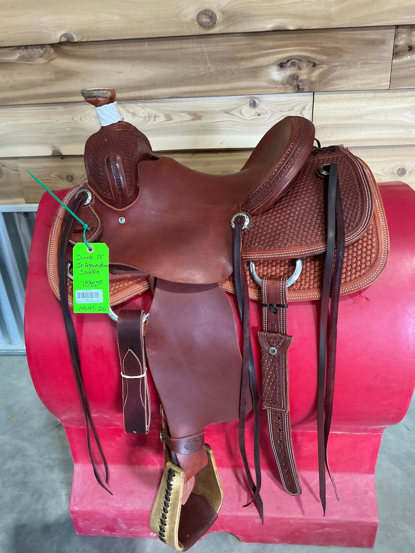 Irvine 13" Jr Association Saddle