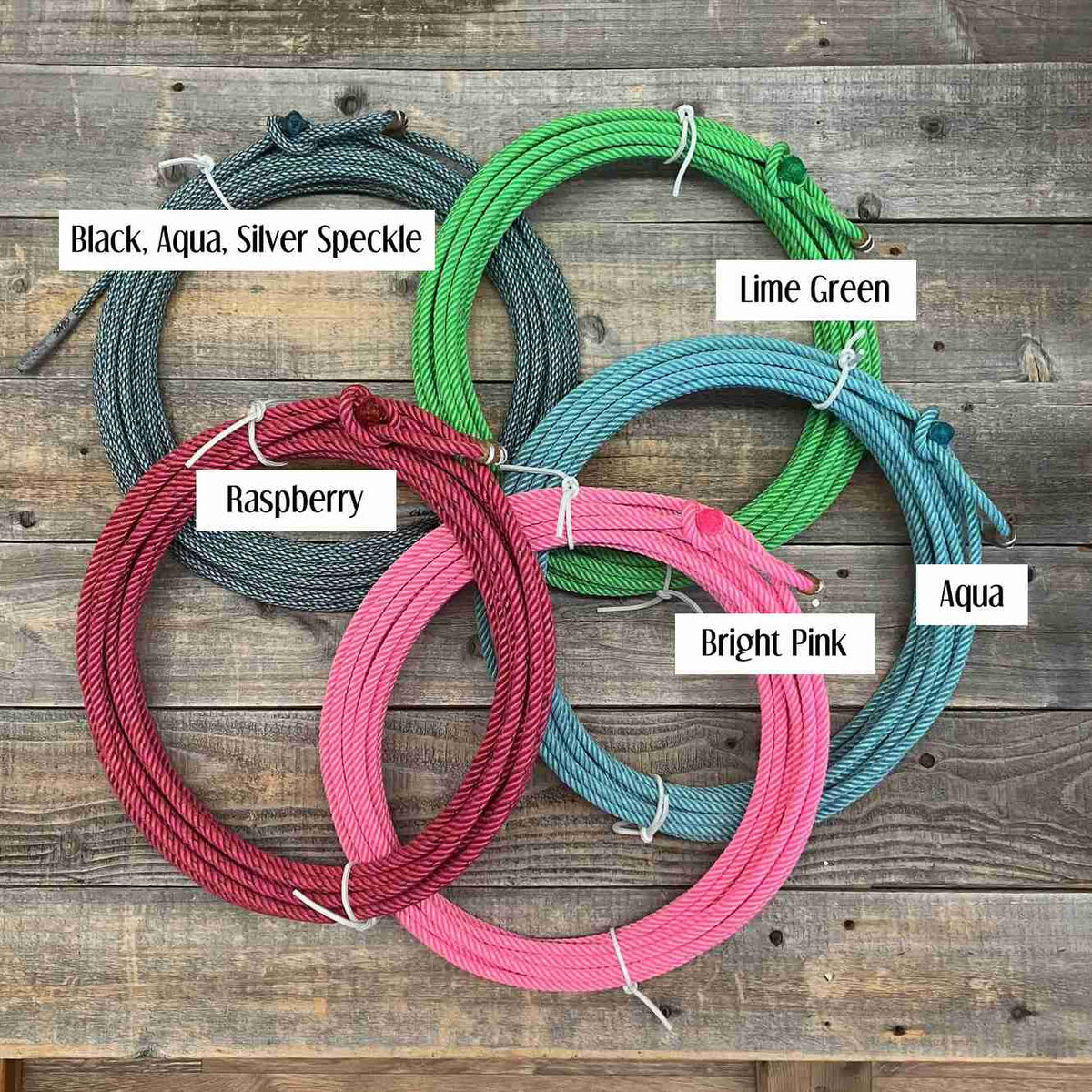 Synco Chaos Poly Ranch Rope-9.5MM Raspberry - Irvine Tack & Western Wear