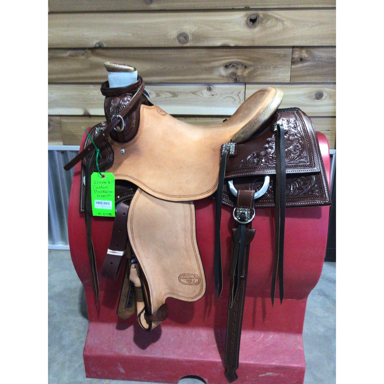 Irvine 16.5" Custom Buckaroo Saddle