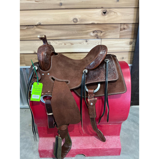 Irvine 16" Ranch Cutting Saddle