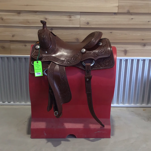 Irvine Custom 17" Cowhorse Saddle