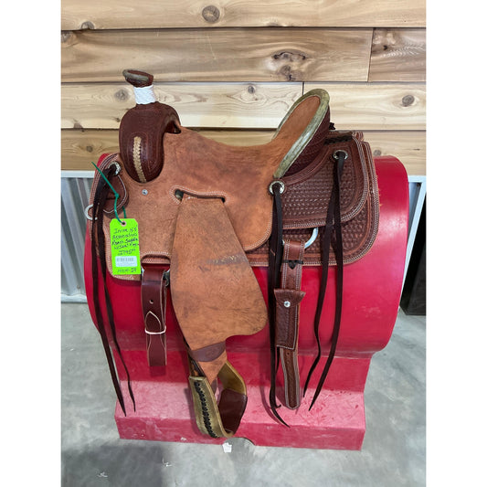 Irvine 15.5" Association Ranch Saddle w/ Seat Riggin