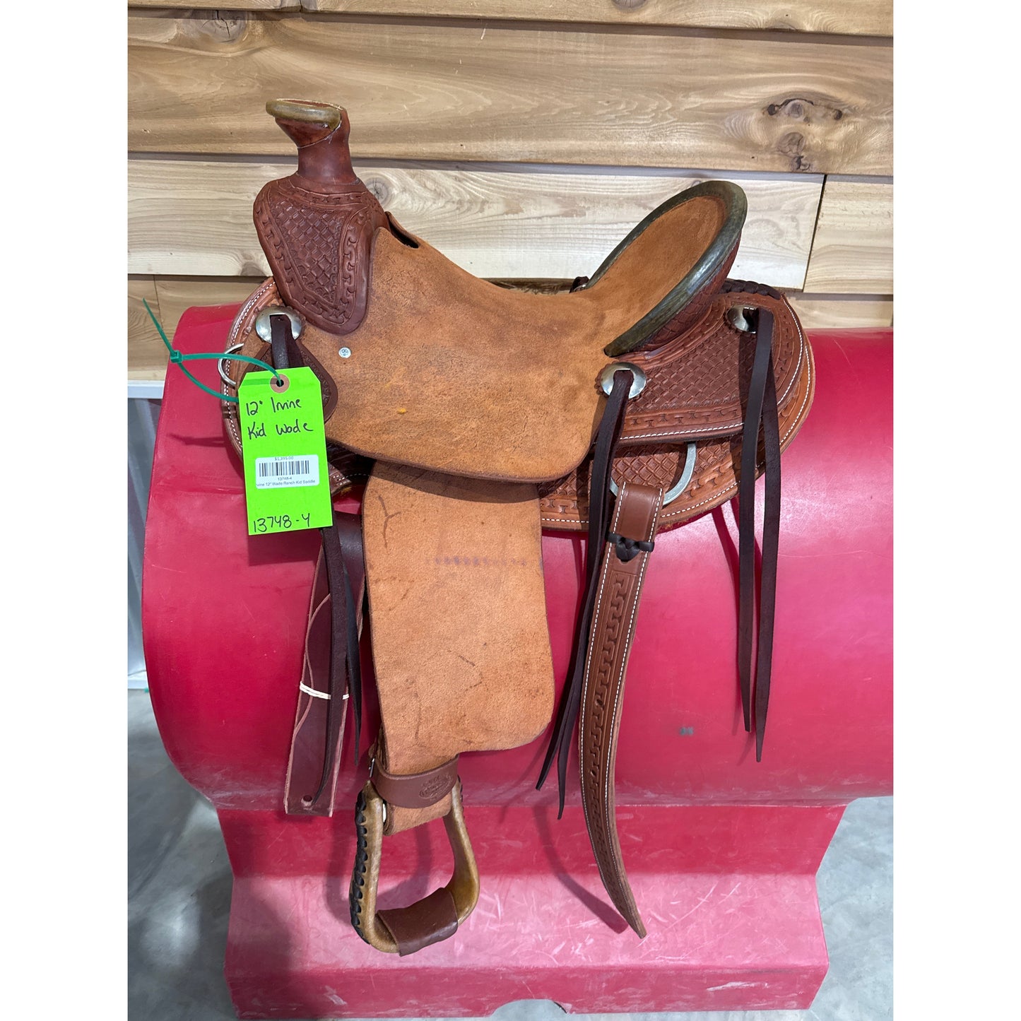 Irvine 12" Wade Ranch Kid's Saddle