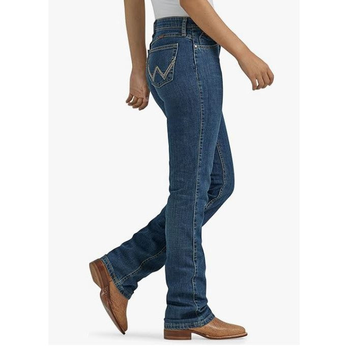 Wrangler Women's FA24 West Q-Baby Boot Cut Jean- Maggie