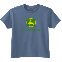 John Deere Kids John Deere Trademark Tee-Shirt - Indigo