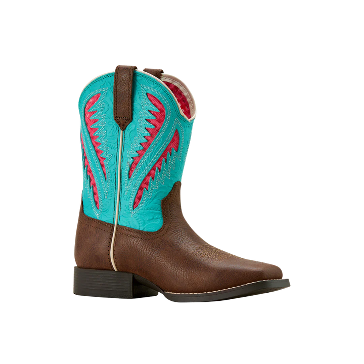 Ariat Youth Quickdraw VentTEK Western Boot - Rich Clay - Irvine Tack &amp; Western Wear