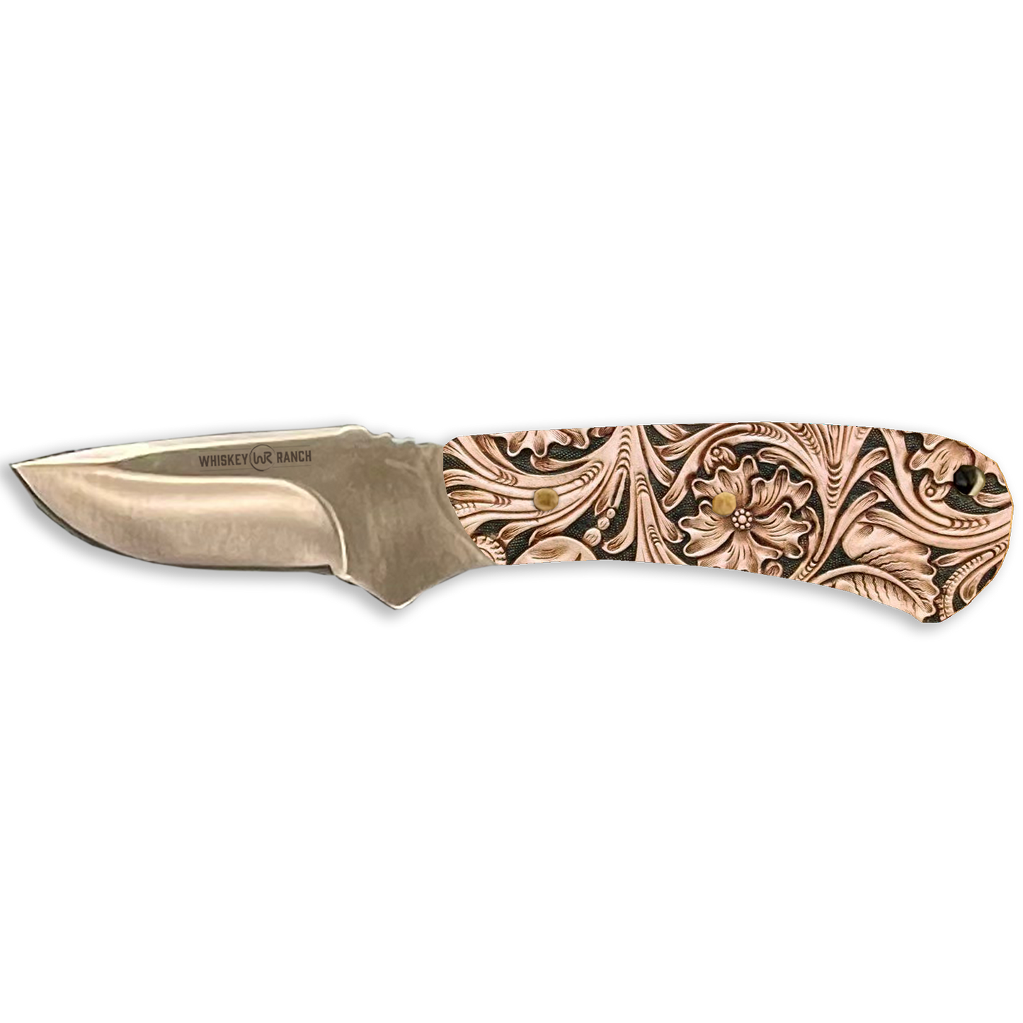 Whiskey Bent Tooled Leather Mini Skinner