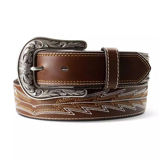 Ariat Ladies 1 1/2 inch Belt- Casanova Brown