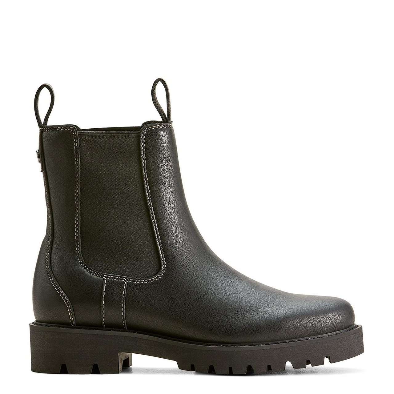 Ariat Women's Wexford Mid Waterproof Chelsea Boot - Jet Black