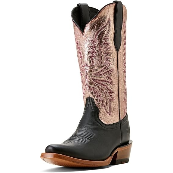 Ariat Women's Futurity Flash Western Boots - Midnight Black