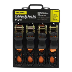 Ratchet Tie Down Set