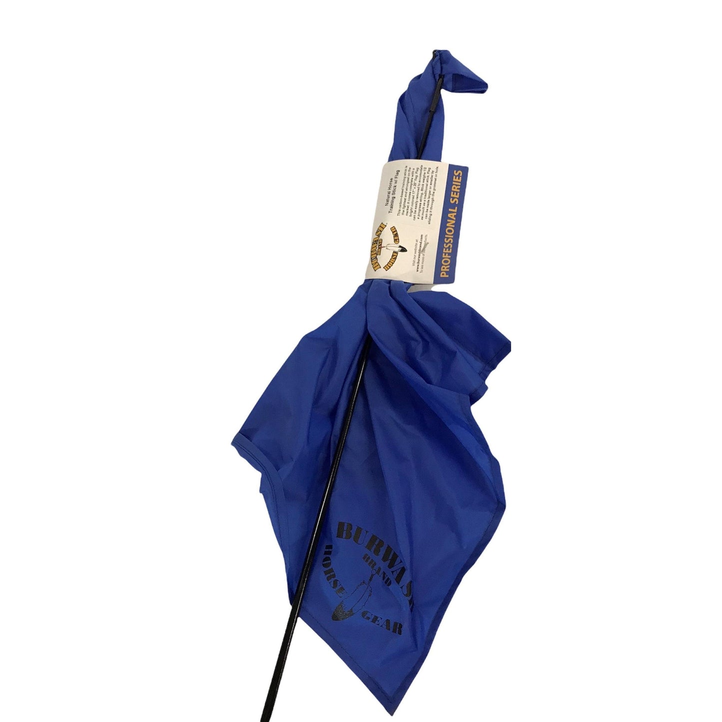 Burwash Natural Horse Training Stick With Flag