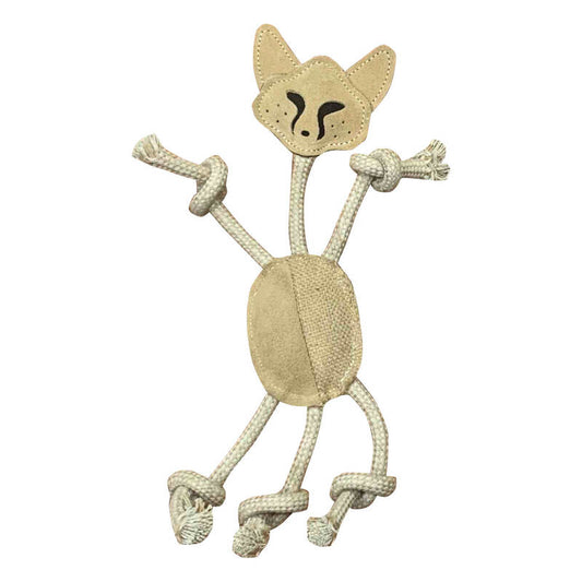 Jute & Rope Fox 14"L x4"W