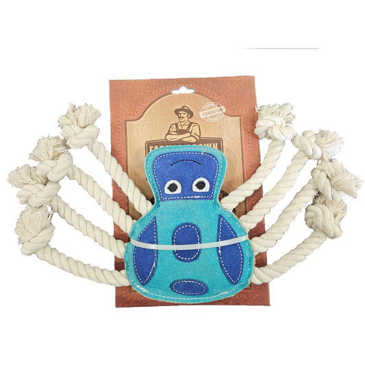 Farmer Brown Suede Pet Toys-Spider