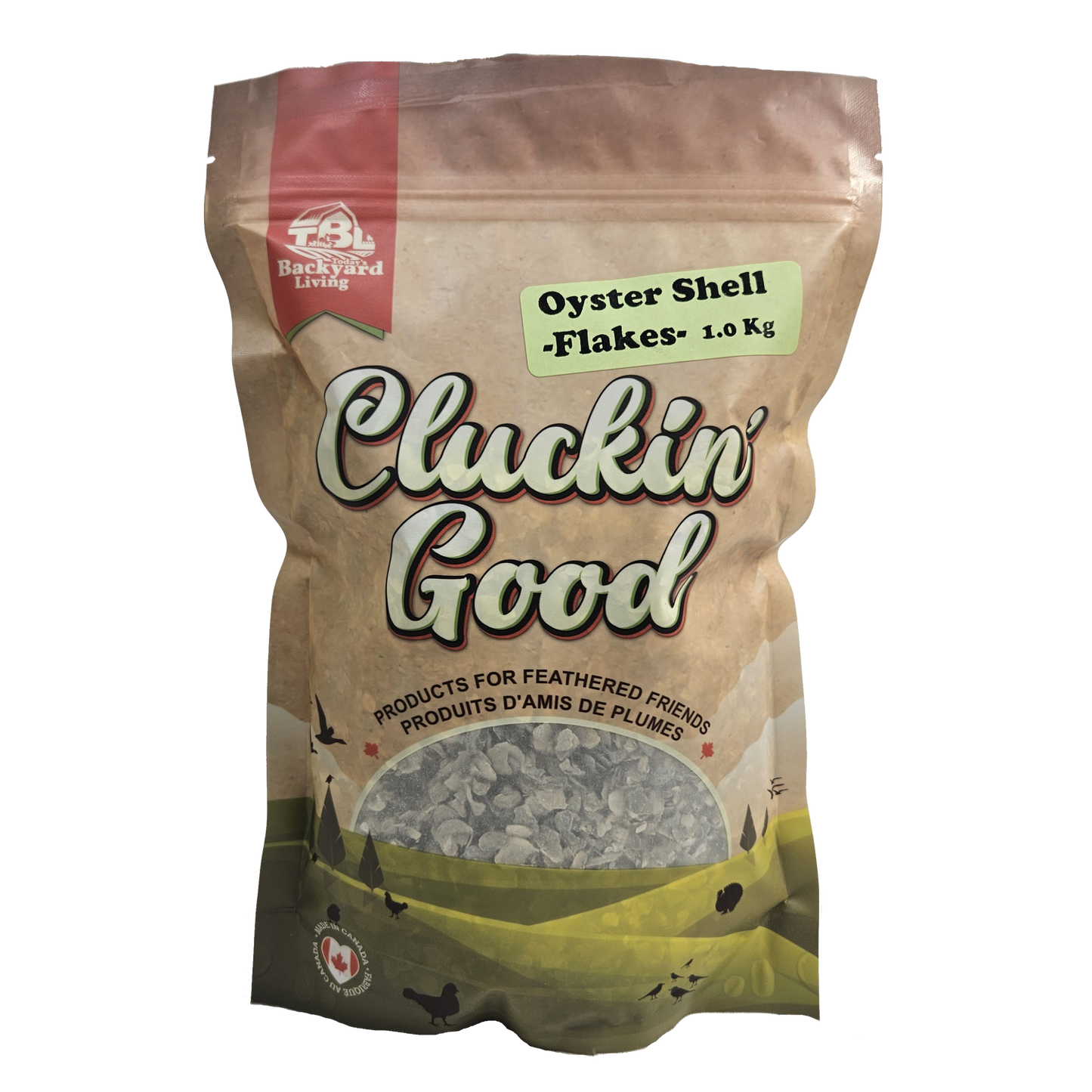 Cluckin' Good Oyster Shell Flakes-1KG