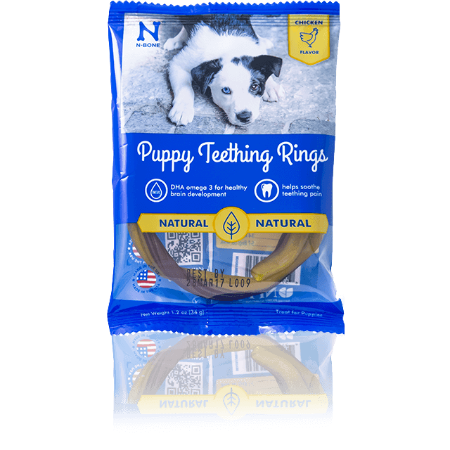 Puppy Teething Rings-Chicken-3pack