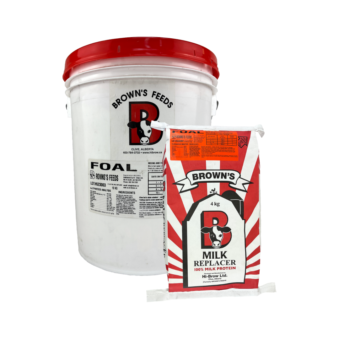 Brown's Milk Replacer-Foal 10KG Pail
