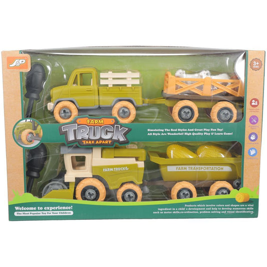Truck & Combine DIY Set