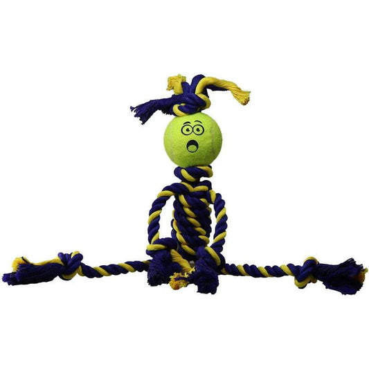 Braided Cotton Rope Rasta Man ( Mini w/ 1.5" Tennis Ball)