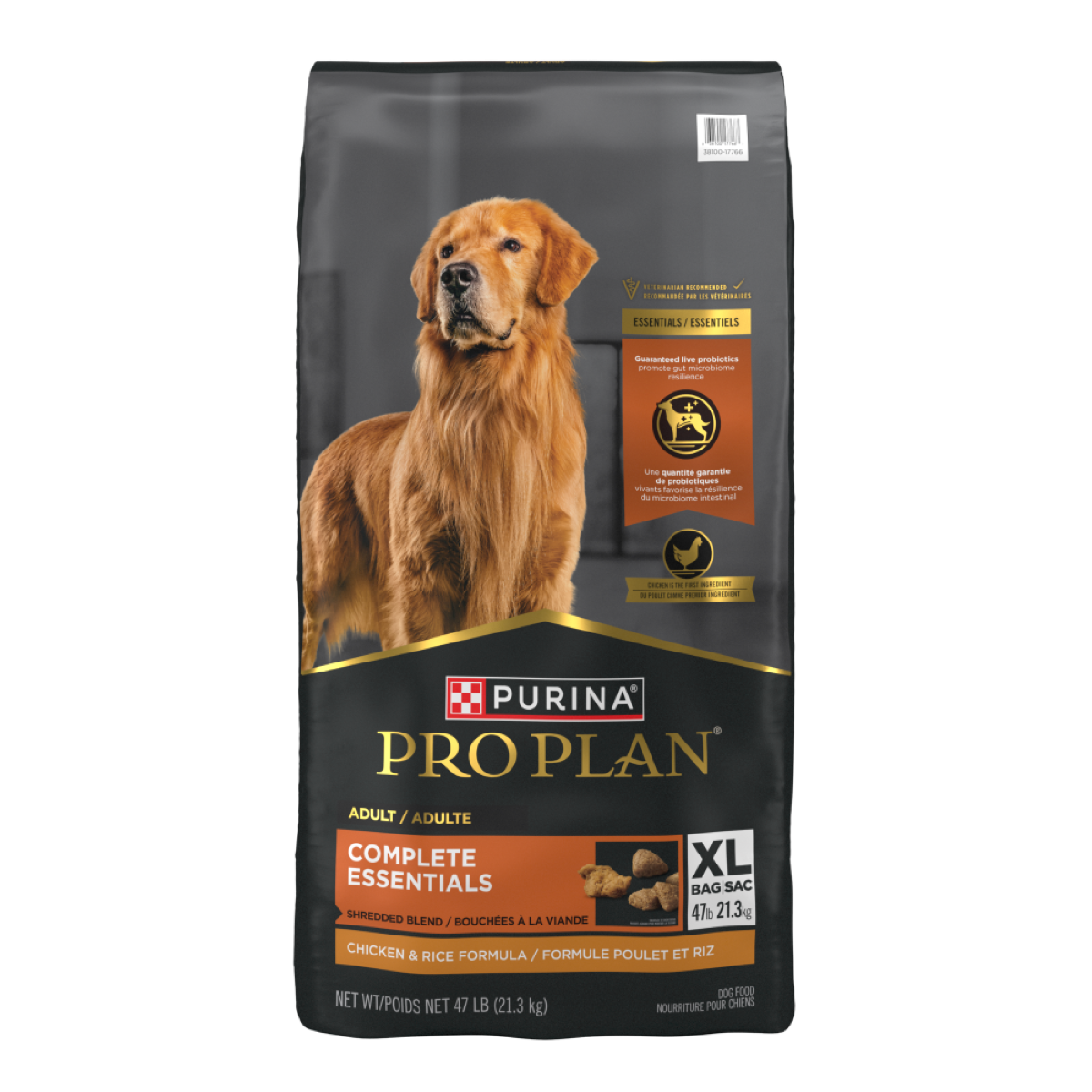 Purina Pro-Plan Dog Adult Shredded Chicken & Rice-15.9KG