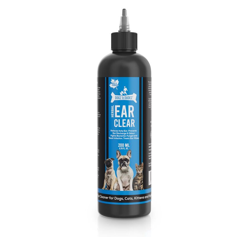 Dogz & Dudez Herbal Ear Cleaner-200ml