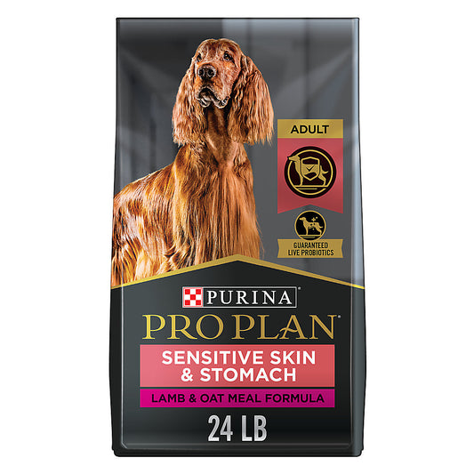 Purina Pro-Plan Adult Sesitive Skin & Stomach-Lamb &Oat-10.9KG