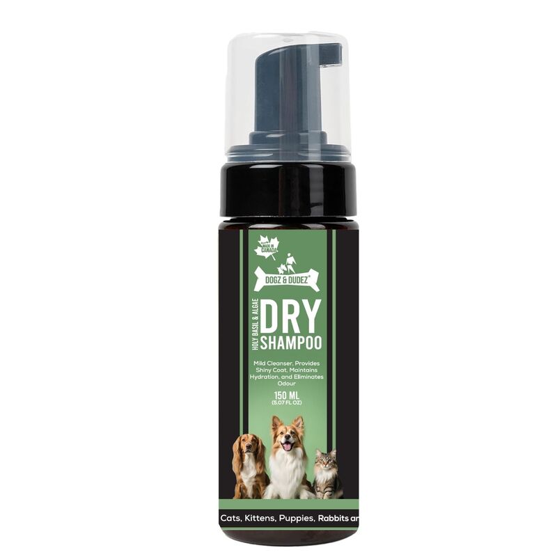 Dogz & Dudez  Holy Basil & Algae Dry Shampoo