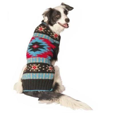 Chilly Dog Sweaters Shawl-Black Southwest